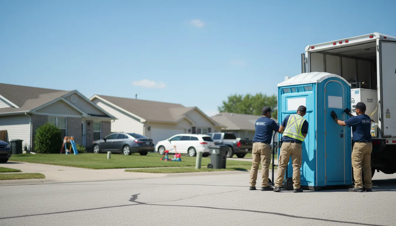 Standard Porta Potty Rentals in Reading, MI near me